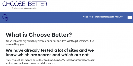 Choose Better Choose Better